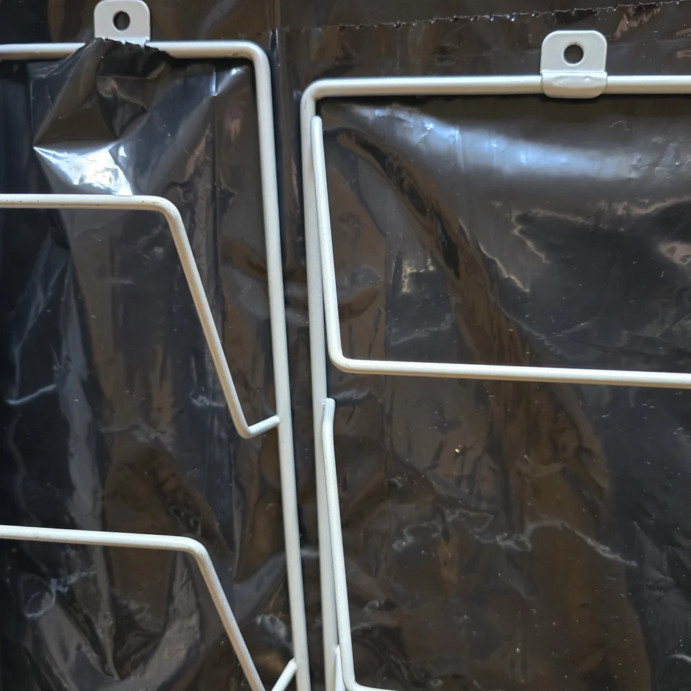 Metal Wall Organizer New Ikea 21x7 Inches